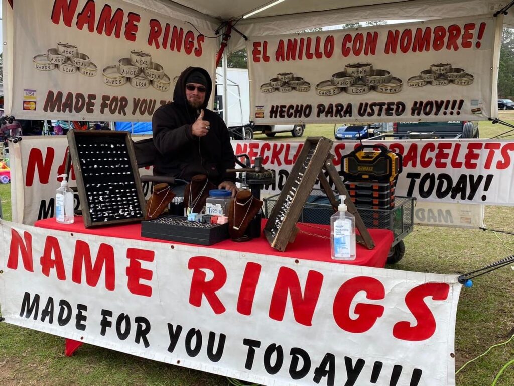 Name Rings and Necklaces